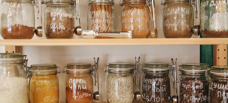 a well-organized pantry
